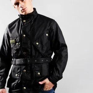 【新品】Barbour INTERNATIONAL ORIGINAL 38 ⑩ Barbour International Original Wax Jacket Sand